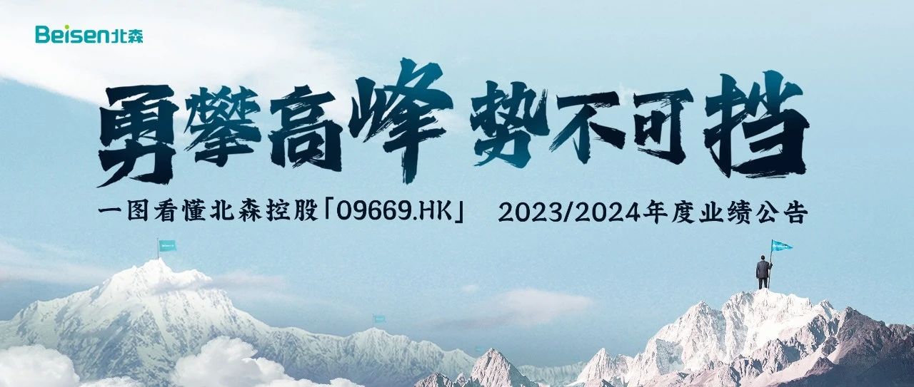 一图看懂｜北森控股2023/2024年度业绩公告