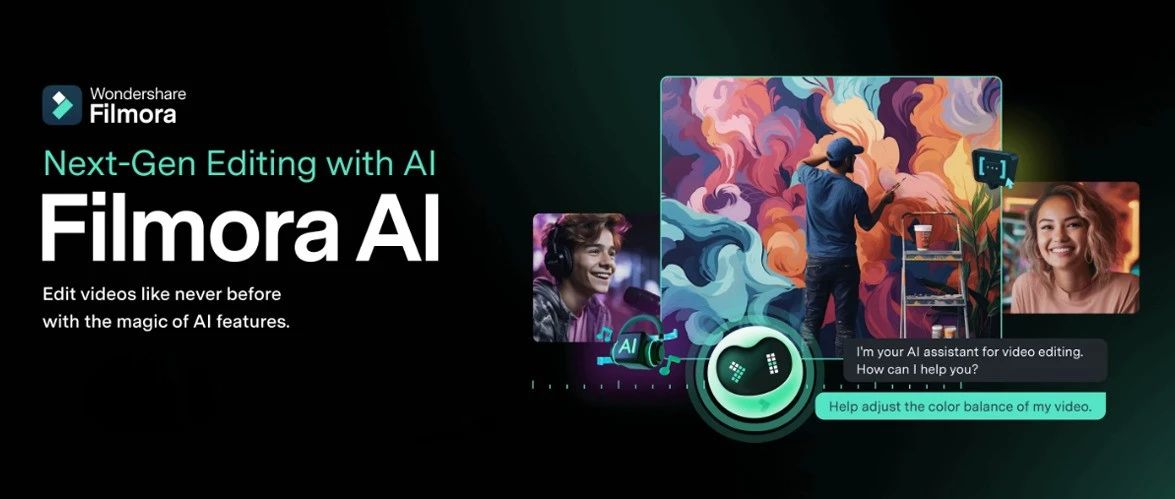 AI让视频创作更生动！万兴科技Filmora焕新推出“声音复刻”等功能