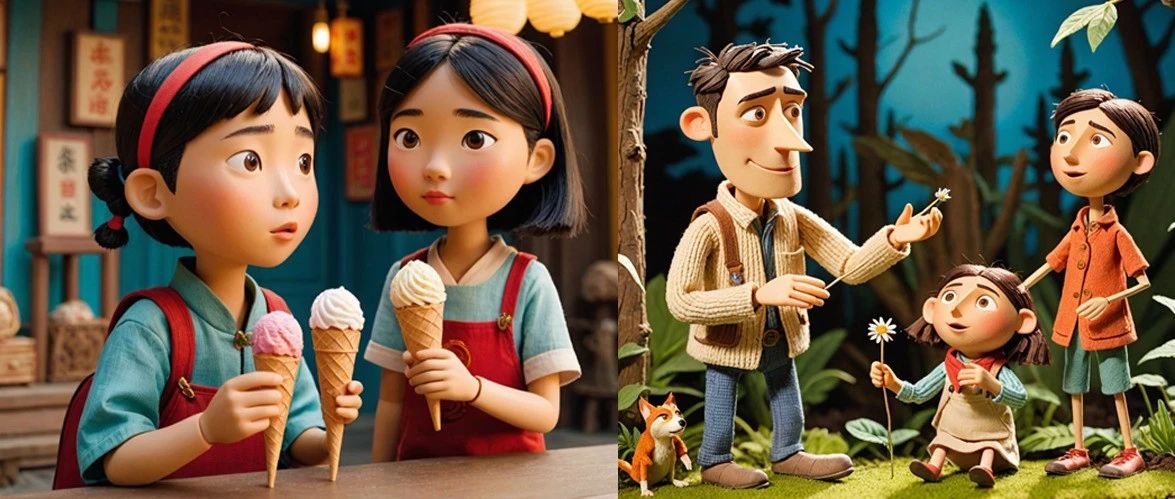 61上新 致童年 | 万兴“天幕”AI创作《多彩六一》