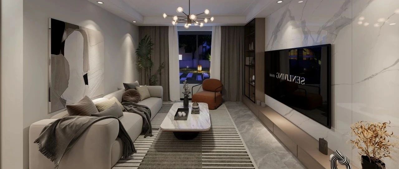 89㎡现代简约，在有限的空间里允许审美的灵活性