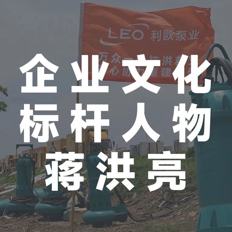 利欧集团30周年系列活动之企业文化标杆人物—蒋洪亮