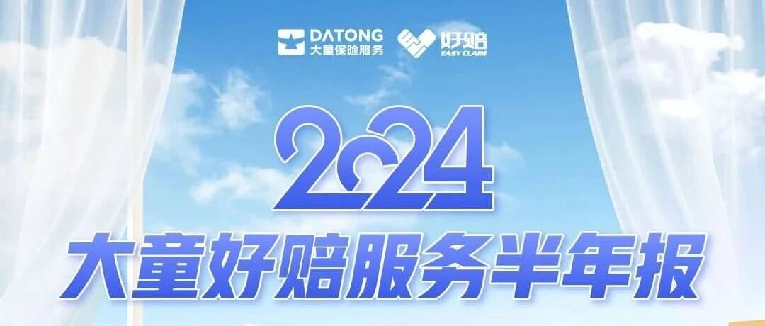2024上半年大童好赔数据揭秘