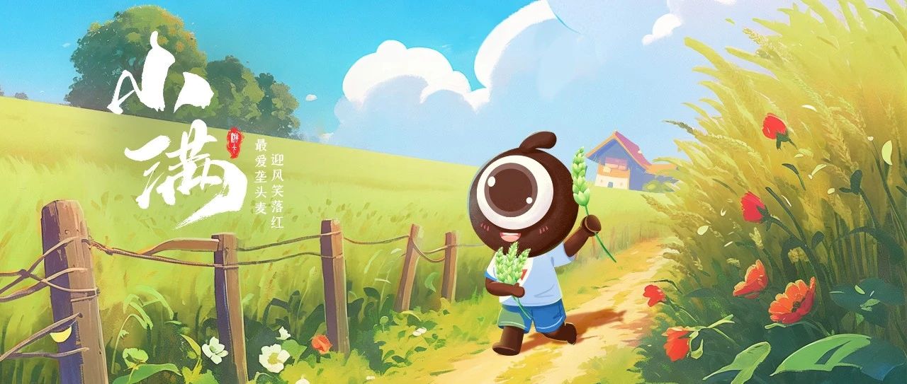 小满丨最爱垄头麦，迎风笑落红