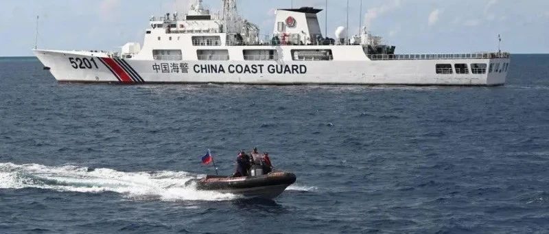 终于！中国海警在南海对菲律宾展开行动