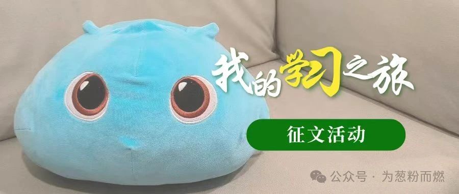 记录“我”的成长，为“小葱粉”而燃---征文活动