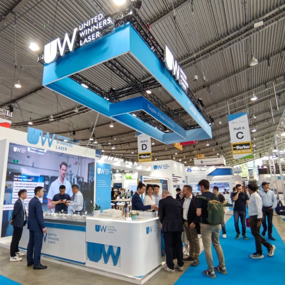 United Winners Laser Showcases at the Battery Show Europe 2024