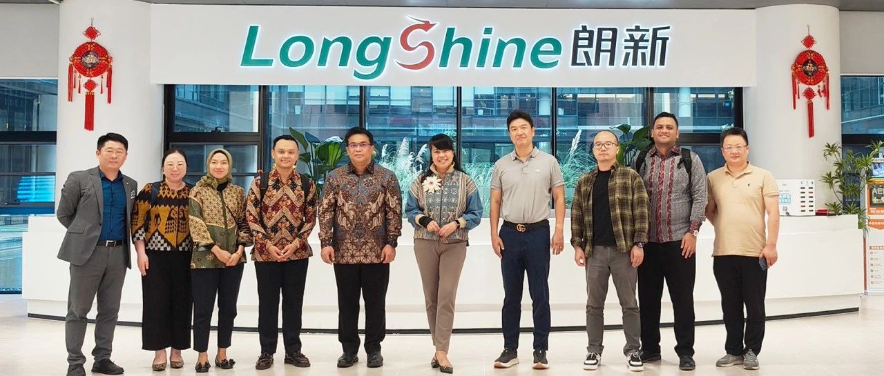印度尼西亚政府代表团一行莅临朗新科技集团参观交流
