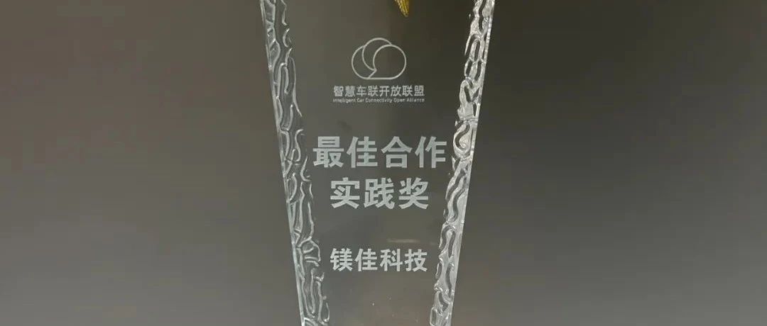 镁佳科技斩获“最佳合作实践奖”