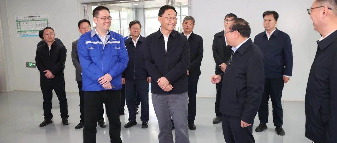 广西壮族自治区党委书记刘宁莅临宁福新能源调研