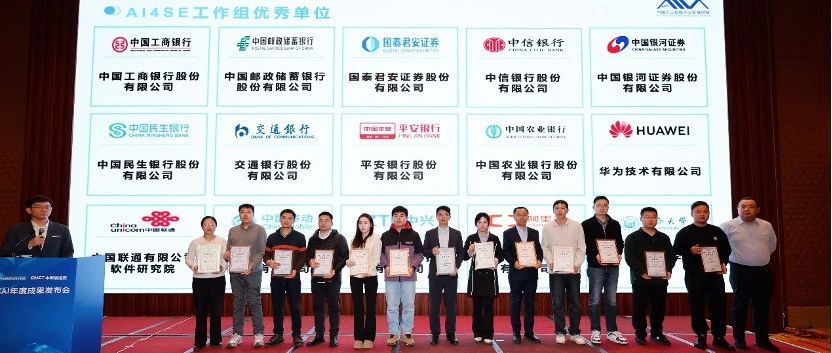 Testin云测获智能化软件工程工作组优秀单位荣誉！