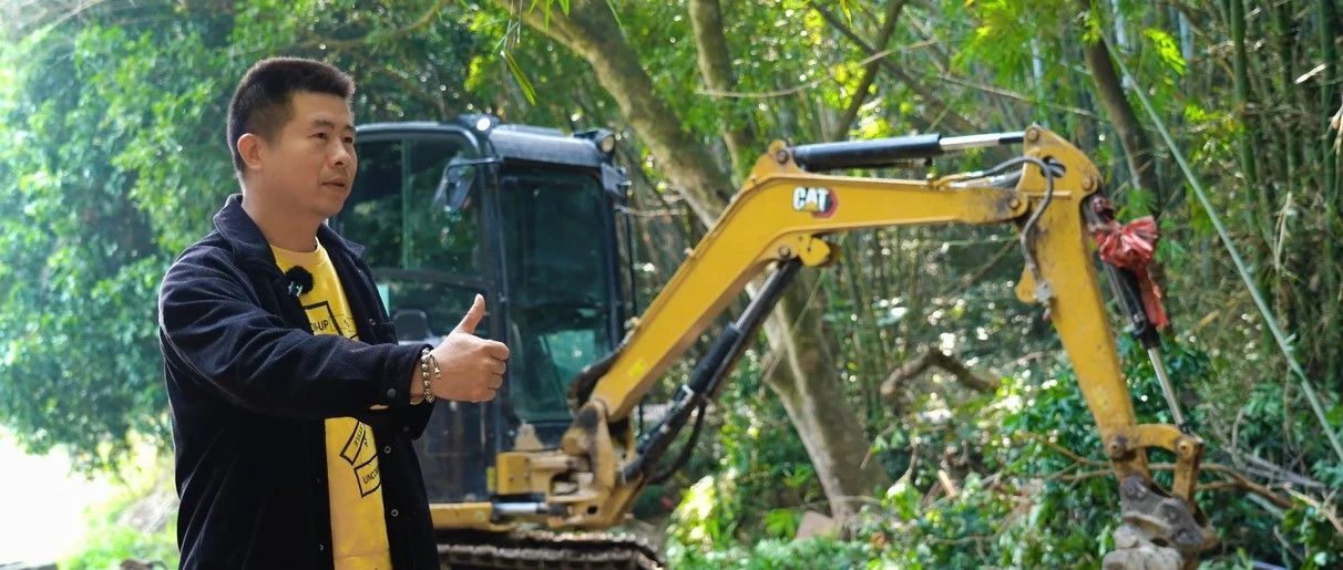 用户证言 | 小山村里大作为！他要与卡特彼勒长久合作！