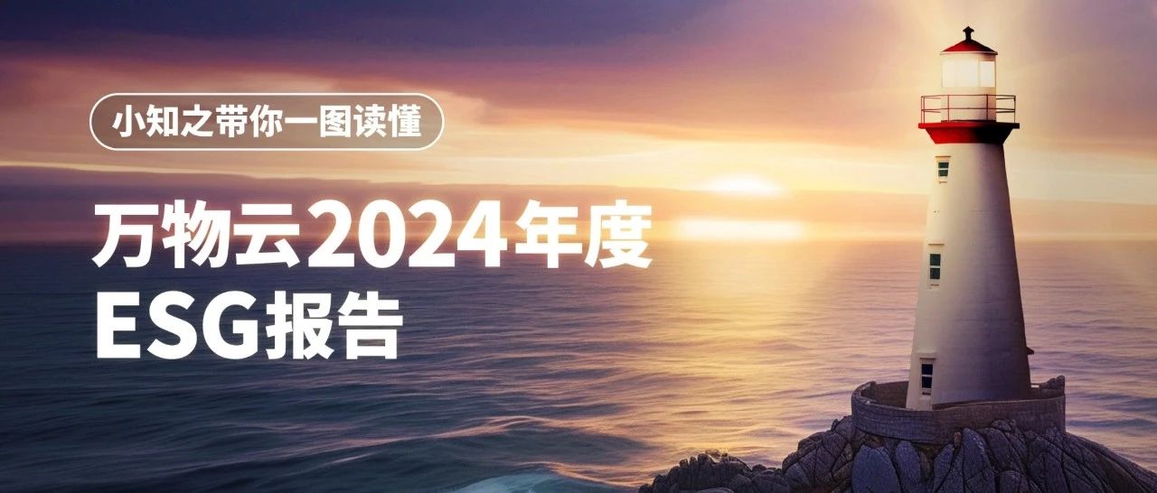一图读懂｜万物云2024年度ESG报告