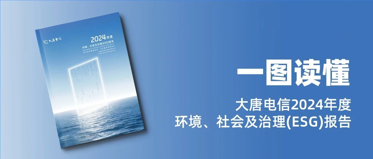 一图读懂 | 大唐电信2024年度ESG报告