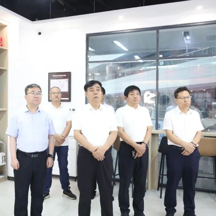 市政协副主席杨忠华一行在尧都高新区云商产业园开展监督性视察工作