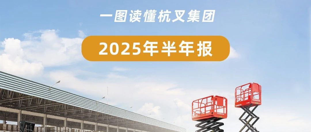 杭叉集团|一图读懂杭叉集团2025年半年报！