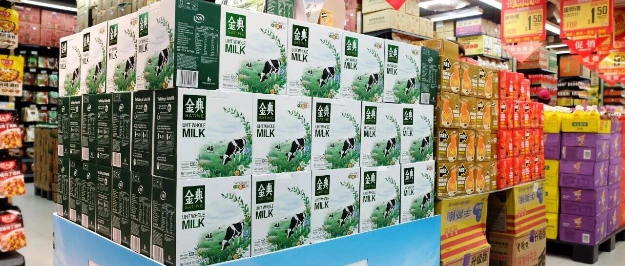 金典登陆新加坡！多款国人喜爱的明星产品圈粉海外，中国品质点亮东南亚餐桌