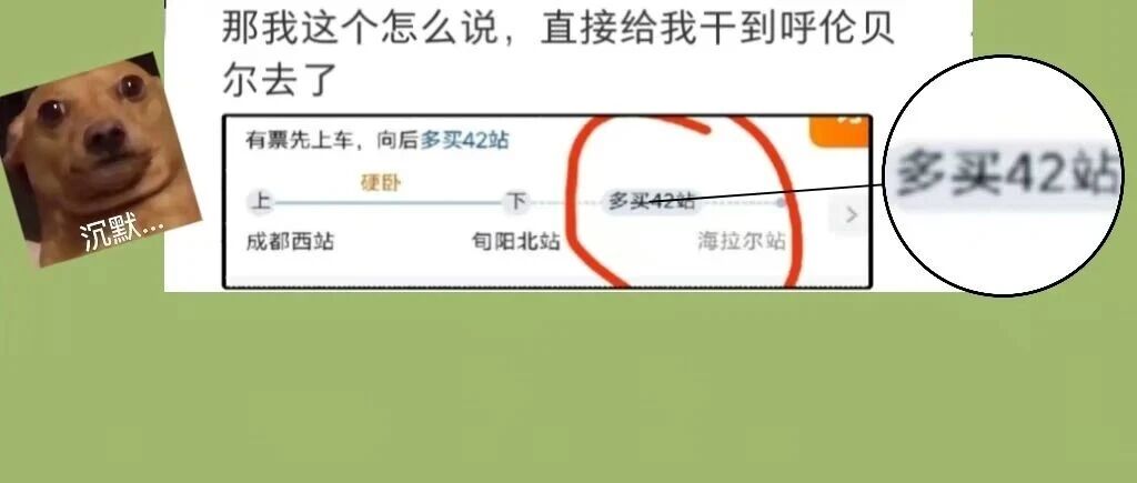 大学生抢不到国庆回家车票,系统推荐多买23站,网友:建议的很好,下次别建议了哈哈哈