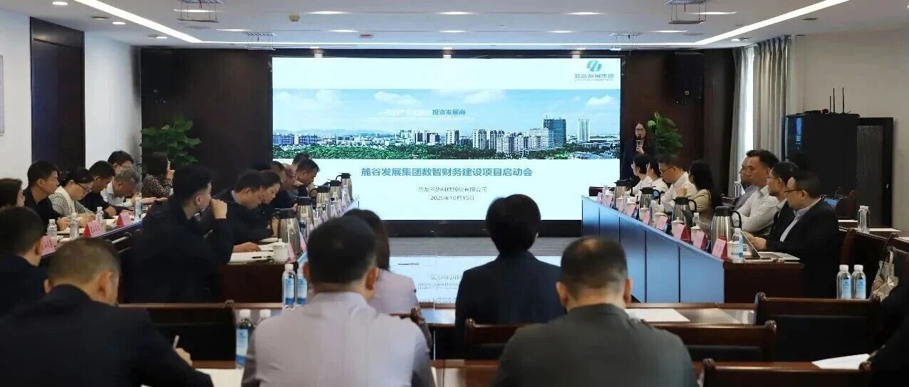 启动!用友BIP助力湖南麓谷集团构建“数智财务”核心竞争力!