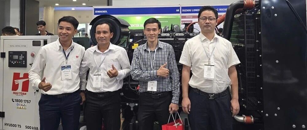 玉柴船电YC6T系列发电动力亮相越南工业展