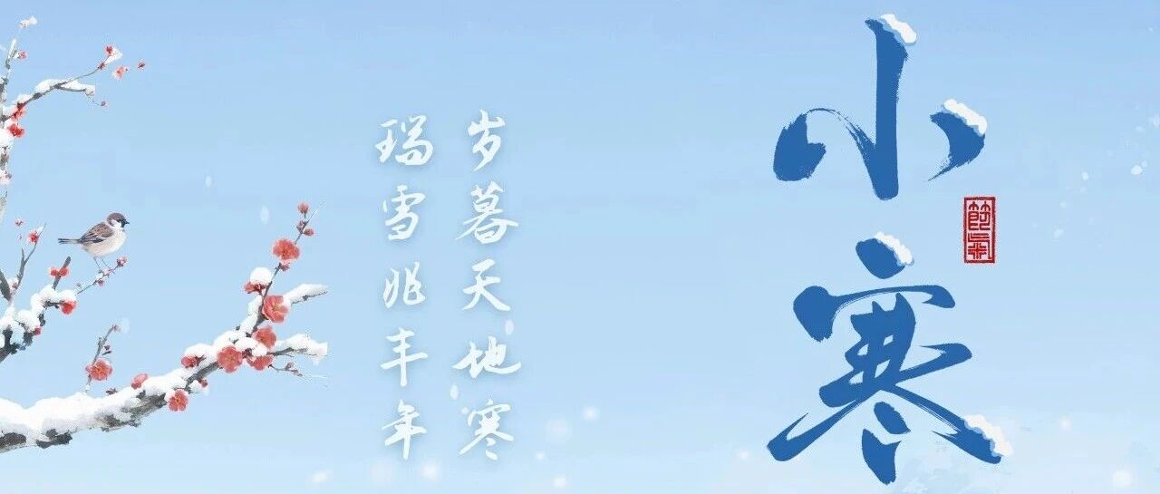 今日小寒 | 岁暮天地寒，瑞雪兆丰年