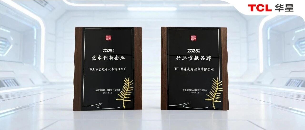 TCL华星携电竞双星亮相上网服务行业年会，斩获年度行业贡献品牌和技术创新企业双奖！