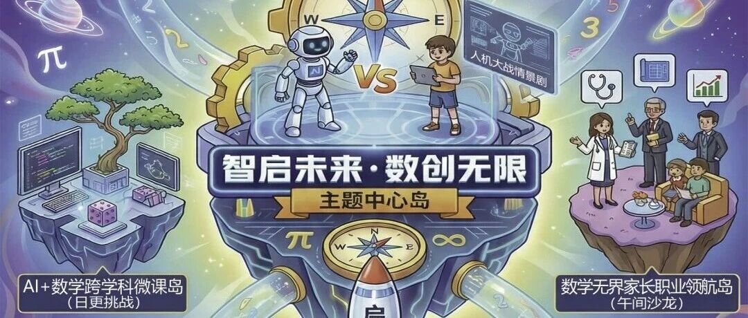 【晋·元】“智启未来·数创无限” | 免作业券、全校实景寻宝、AI互动…数学文化节向你发出邀请！
