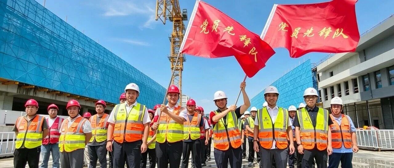 亮旗帜，聚先锋！公司两项目党员先锋队集结出征