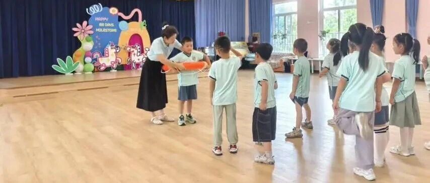 【伊顿安全】系列之六｜伊顿澜湾幼儿园防溺水安全演练
