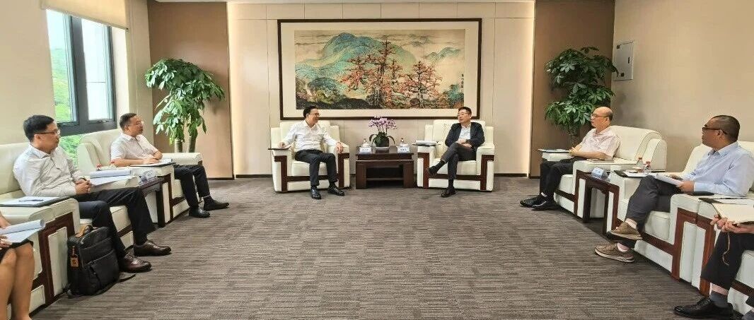 广东建科党委书记、董事长陈少祥带队前往横琴粤澳深度合作区执行委员会走访交流