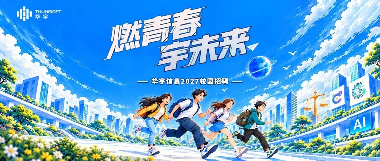 华宇信息2027校园招聘正式启动！
